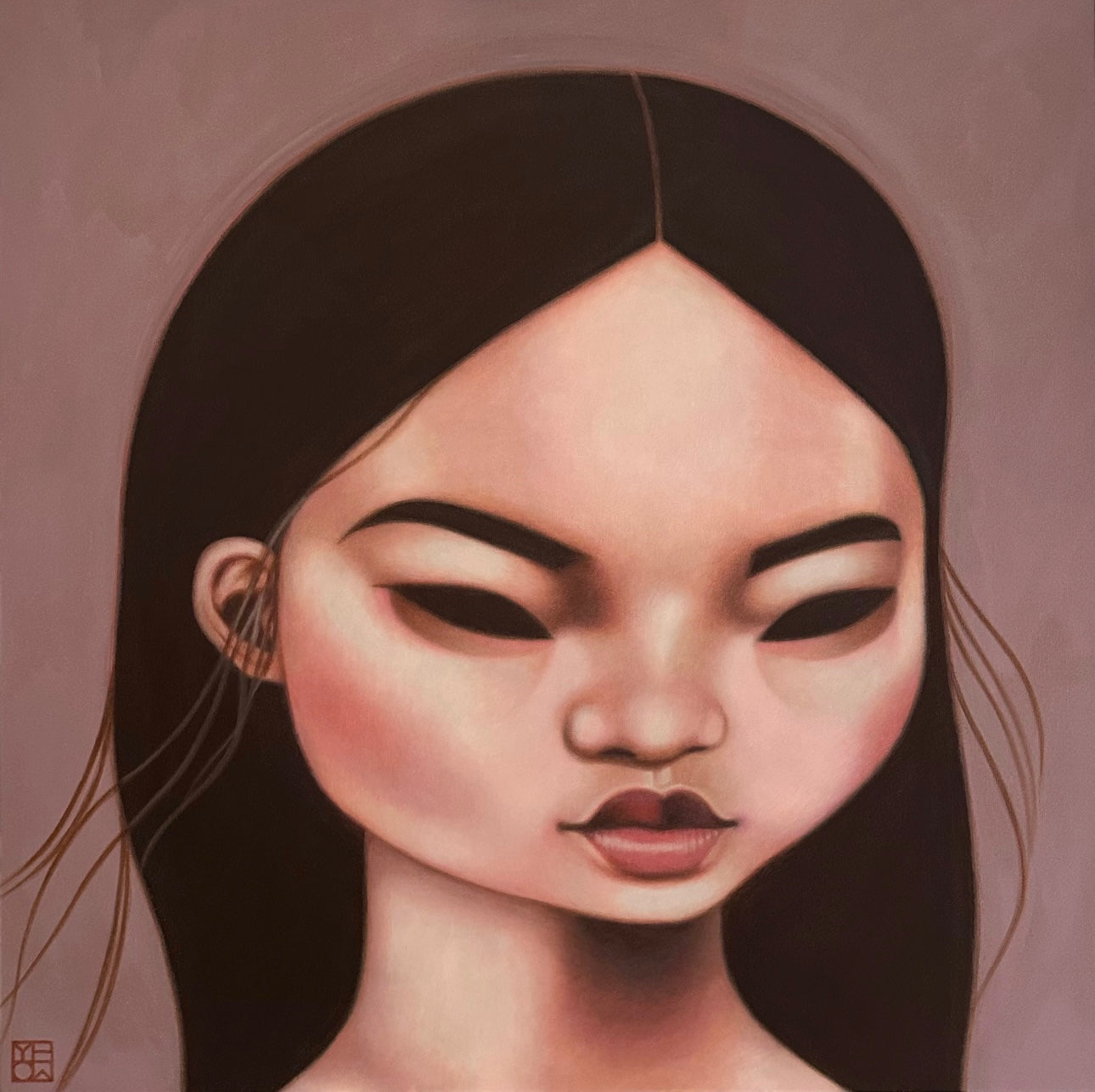 a painting titled 